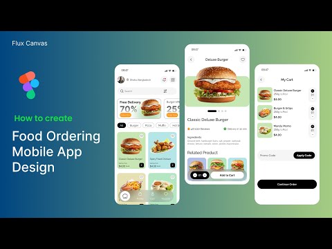 Design a Food Ordering Mobile App in Figma | UI/UX Prototyping Tutorial 🍔✨