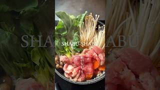 SHABU SHABU - Japanese style #food #cooking #shabu #yummy #trending