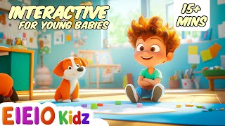 15+ Min Interactive Learning for Babies | ABCs, Colors, Numbers & More 🎨🔢 | Nursery Rhymes and more!