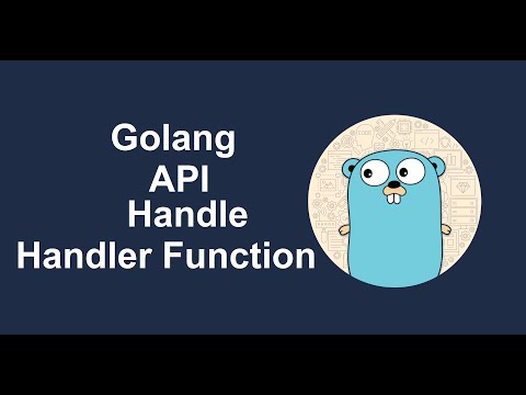 Rest api with go | Handle in go | Golang API tutorial