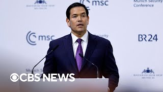 Takeaways from Marco Rubio's speech to the Munich Security Conference