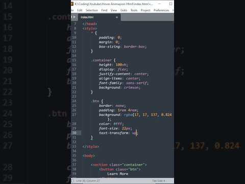 Hover Animation | CSS | HTML | JAVASCRIPT | Coding | #trending #shorts #reels #viral