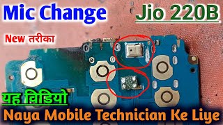Jio Keypaid Phone Ka Mic Kaise Lagaye / Jio Keypaid Phone Ka Mic Kaise Badale / Change / Mic Change