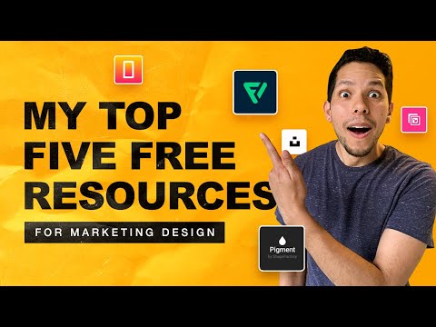 My Top 5 Marketing Design Tools and Resources (UMBD 003)