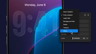 New Glass effect updates