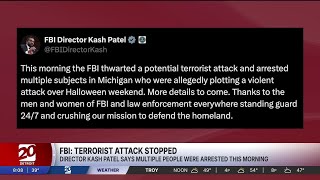 FBI Director says potential terror attack in Michigan was stopped