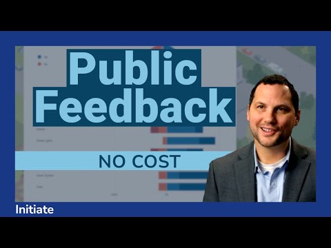 Public Feedback in 45 Minutes, No Cost | Initiate | Spark by MGP