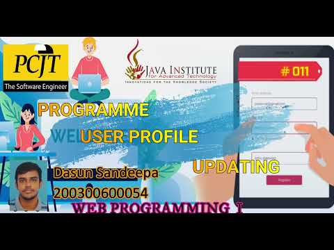 Program the user profile updating process
