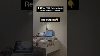 📄✅ Free ATS Resume Checker Tools Every Job Seeker Should Use | Read Caption ⬇️