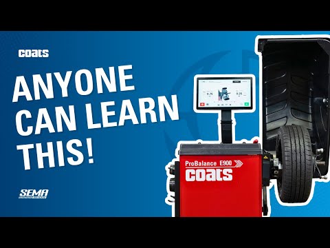 Balancing a Wheel for the First Time | Coats E900 Live at SEMA 2025