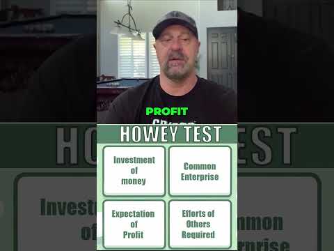 XRP and the Howey Test: Setting New Standards #cryptocurrency #crypto #ytshorts