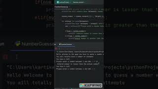 #pythongame  #coding #typebeat #computerlanguage #programminglanguage#game#numbergame#pythonnumber