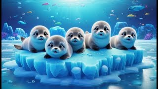 Seven Baby Seals Learn to Spell + More Nursery Rhymes & Kids Songs