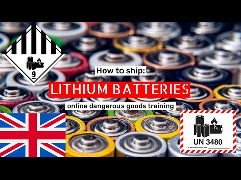 How to ship Lithium Batteries: Dangerous Goods Training