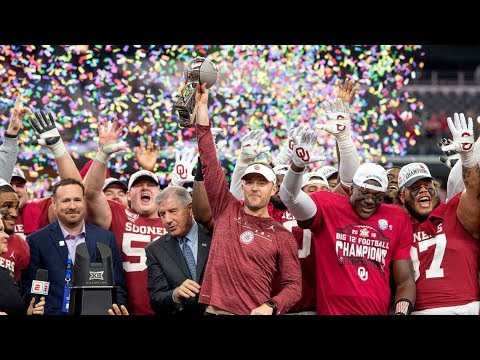 Oklahoma Defeats Baylor in OT Thriller To Win Big 12 Title | Baylor vs Oklahoma Football Highlights