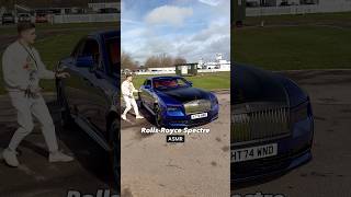 Rolls-Royce Spectre Black Badge ASMR #rollsroyce #luxurycars #cars #shorts #phantom #cartok