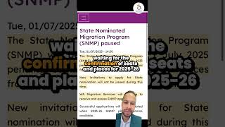 WA Nomination Paused -  01 July 2025 | SuccessVisa