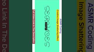 ASMR Programming - Creative CSS Menu Hover Effect - No Talking #shorts  #asmrprogramming #htmlcss