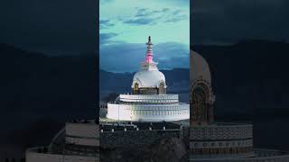 Best Place to be in the Evening in Leh Ladakh, Shanti Stupa