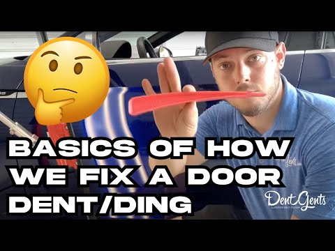 Basic Explanation of How We Fix a Door Dent/Ding