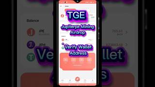 Jupiterpe Mining Airdrop TGE Update! Jupiterpe Verify WEB3 WALLET!