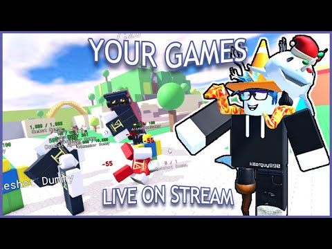Playing YOUR GAMES Live with YOU