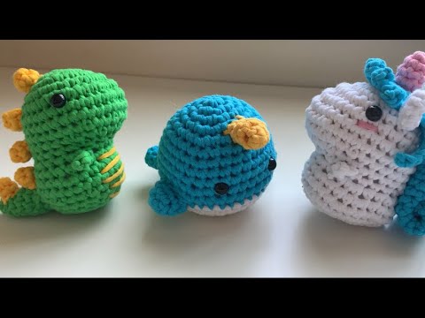 The Woobles Crochet Kit - Billy the Unicorn