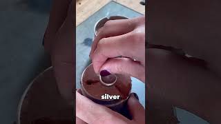 Making a Silver Ring with Sand Casting
