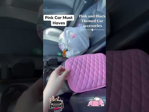 Pink Car Must Haves #carmusthaves #caraccessories #car #pinkaccesories