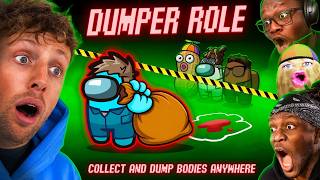 SIDEMEN AMONG US DUMPER ROLE: COLLECT DEAD BODIES & HIDE THEM
