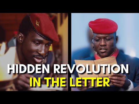 Ibrahim Traoré's letter with Sankara's final words awakening Africa!