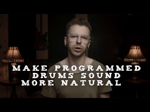 Make programmed drums sound more natural | Logic Pro X