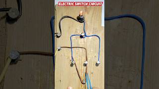 Electric switch circuit #electricalprojects #youtubeshorts