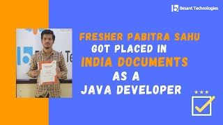 Besant Technologies Electronic City Review | Pabitra Got Placed in India Doc | Student Success Story