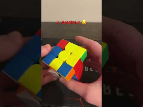 Levels of cubers #cube #cubber #rubikscube #cubingshorts #level #viral #roadto1k