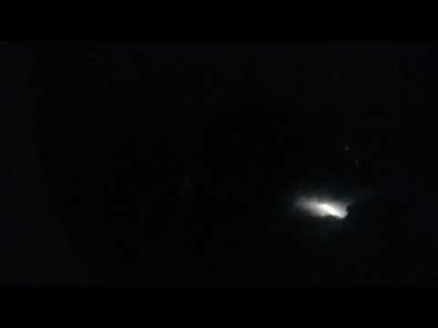 Lightning over the Indian Ocean from a plane