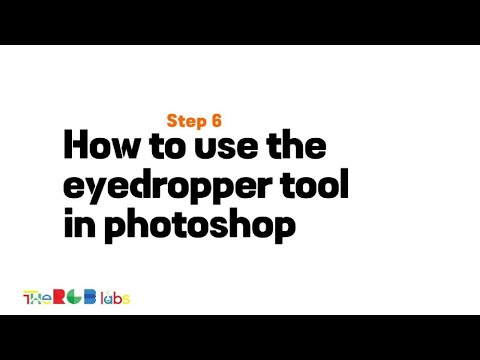 Photoshop Tutorial (Eyedropper Tool)