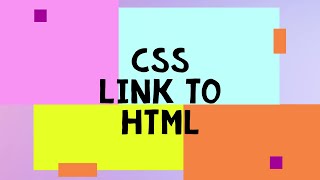 How to link CSS file to HTML - Web Development