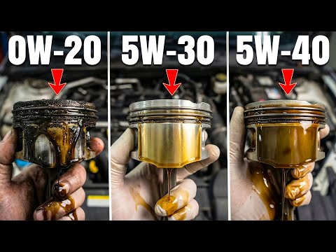 We Tested 0W-20, 5W-30 & 5W-40 in the SAME ENGINE — One Clear Winner!