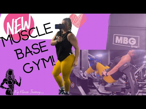 The NEW Muscle Base Gym! Glutes & Hamstring day! #gymreview #myfitnessjourney #bodybuildinglifestyle