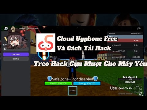 UgPhone Unlimited Time - Cách Treo Hack Trên Cloud Fluxus Mới Nhất Fix Lỗi Màn Trắng, Fix Delay Cao