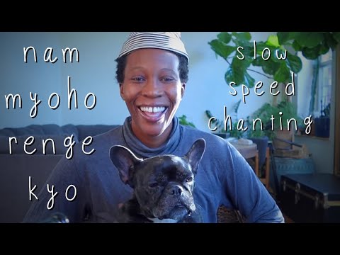 SLOW speed chanting | nam-myoho-renge-kyo | daily challenge day 4