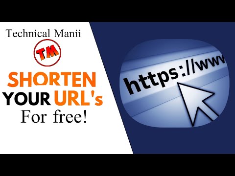How to Shorten URL's for free 2021 | Shortening URL's | Manii