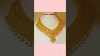 Gold Necklace Set Design 📿#necklacecollection#necklacedesigns#necklacefashion#necklace#necklaces