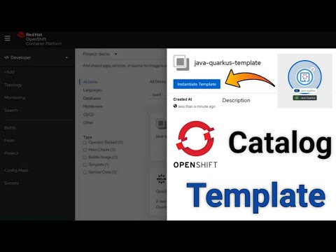 How To Create Openshift Catalog Template & Deploy an App? Openshift Application Deployment