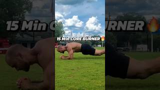 15 MIN CORE BURN 🔥 No Equipment | Workout Anywhere