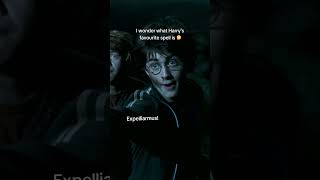 Harry uses Expelliarmus #HarryPotter #Duel #Hogwarts