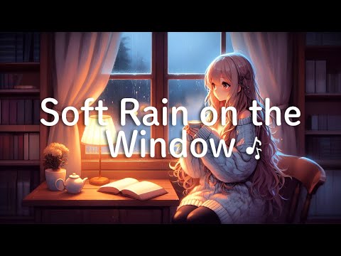 Soft Rain on the Window 🌧️ | Relaxing Lofi for Relax & Study