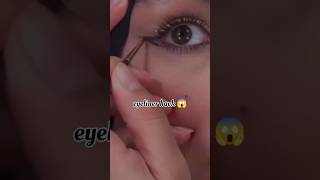 eyeliner hack 😱#viralhacks #youtube #shortfeed #amazinghacks #hack #shortvideo