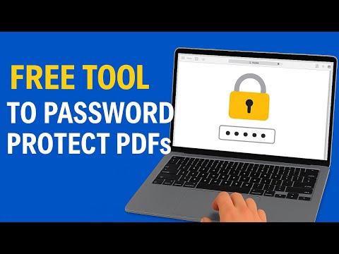 How to Add a Password to a PDF for FREE | Lock and Protect PDF Files (2025 Guide)